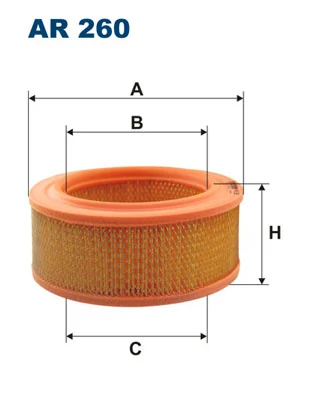 Filtre à air FILTRON AR 260