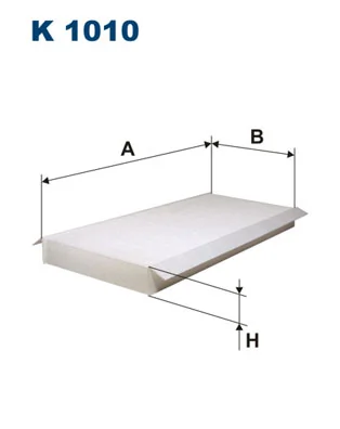Filtre, air de l'habitacle FILTRON K 1010