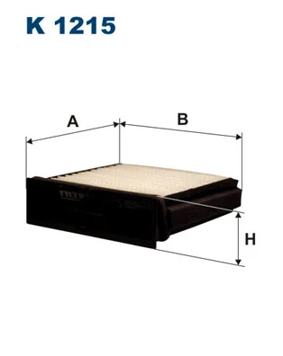 Filtre, air de l'habitacle FILTRON K 1215