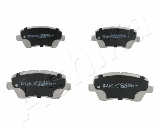 Set plăcuțe frână, frână disc ASHIKA 50-00-013 DACIA LOGAN pick-up (US_)