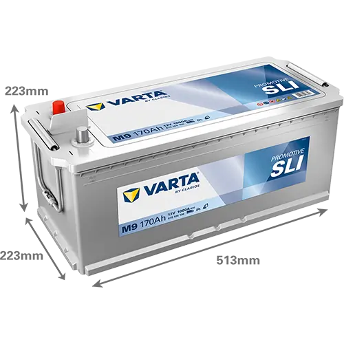 Batterie de démarrage VARTA 670104100K182