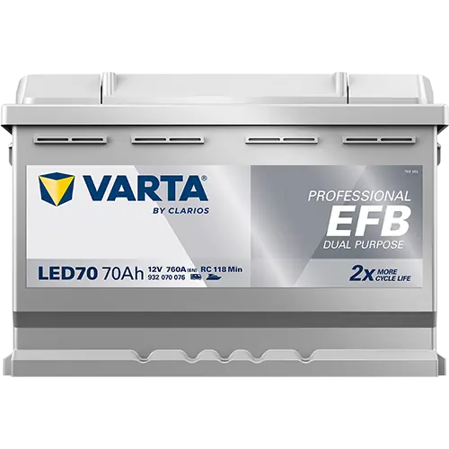 Batterie de démarrage VARTA 932070076K312
