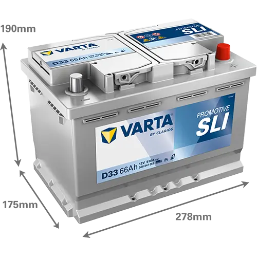 Batterie de démarrage VARTA 566047051K182
