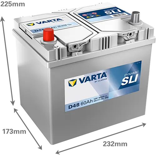 Batterie de démarrage VARTA 560411054K262