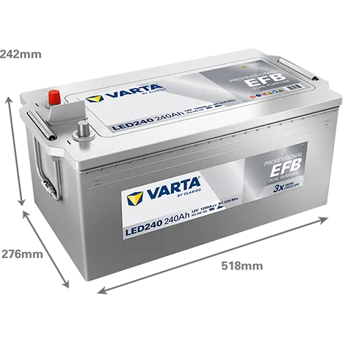 Batterie de démarrage VARTA 932240120K312