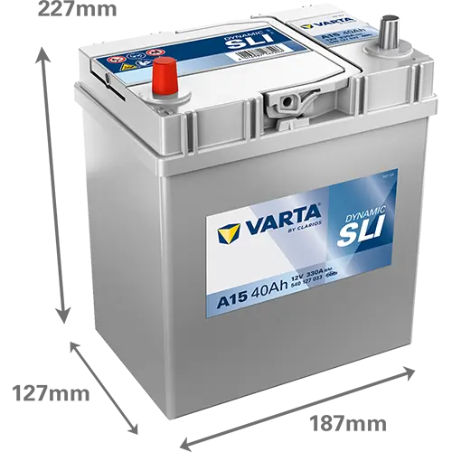 Batterie de démarrage VARTA 540127033K262