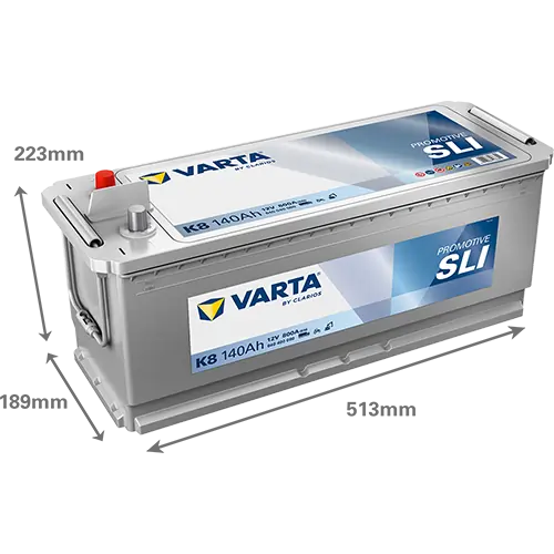 Batterie de démarrage VARTA 640400080K182