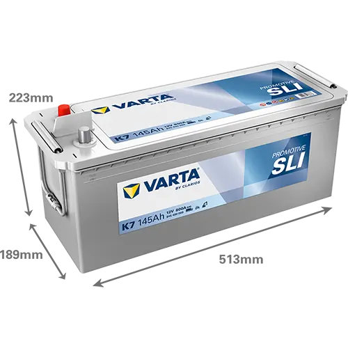 Batterie de démarrage VARTA 645400080K182