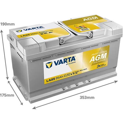 Batterie de démarrage VARTA 840095085K312