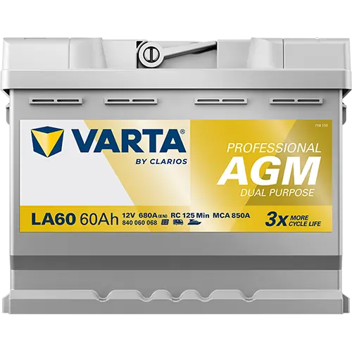 Batterie de démarrage VARTA 840060068K312