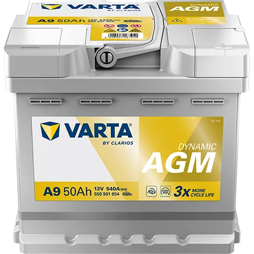 Batterie de démarrage VARTA 550901054K262
