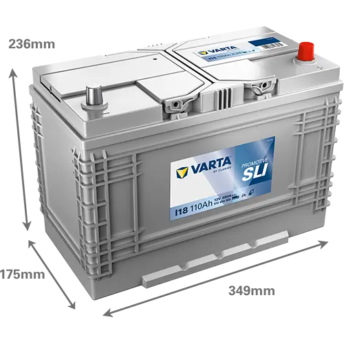 Batterie de démarrage VARTA 610404068K182