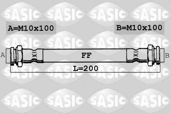 Flexible de frein SASIC 6600034