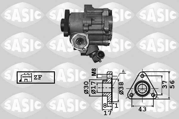 Pompe hydraulique, direction SASIC 7076004