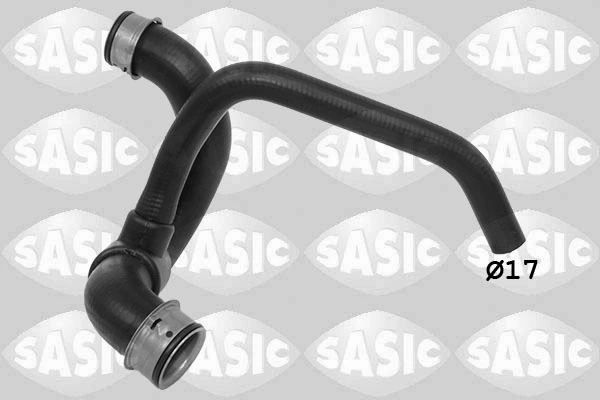 SASIC 3406498 — Патрубок від двигуна до радіатора, знизу MB OM651 Sprinter 06- (вир-во Sasic)