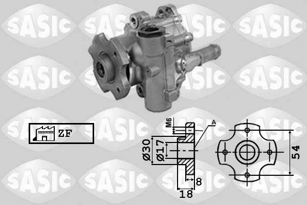 Pompe hydraulique, direction SASIC 7070063