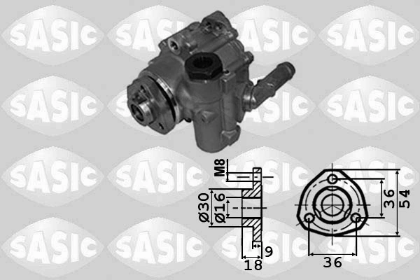 Pompe hydraulique, direction SASIC 7076071