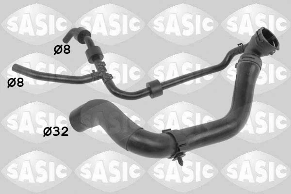 Durite de radiateur SASIC 3406425