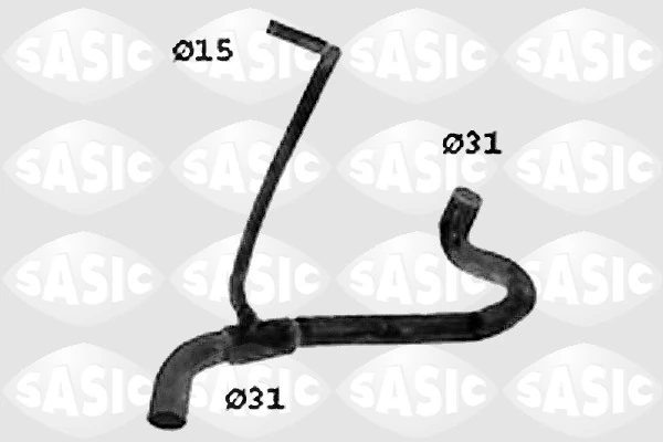 Durite de radiateur SASIC SWH4210