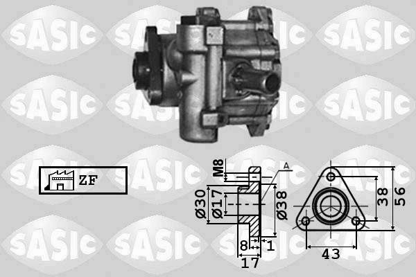Pompe hydraulique, direction SASIC 7076001
