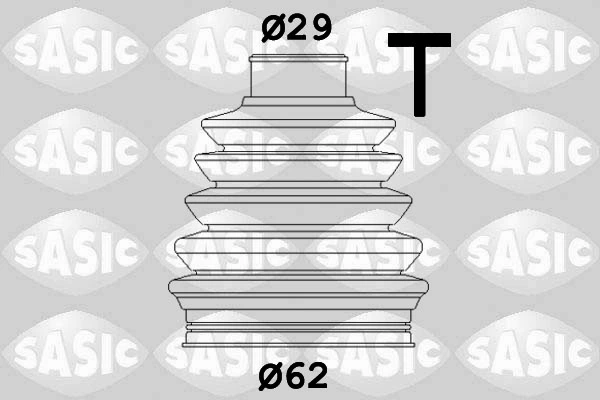 SASIC 1906150 — Пильовик VOLKSWAGEN Transporter T5, T6, MULTIVAN T5, T6 (вир-во SASIC)