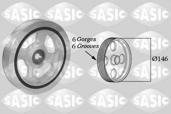 Belt Pulley, crankshaft