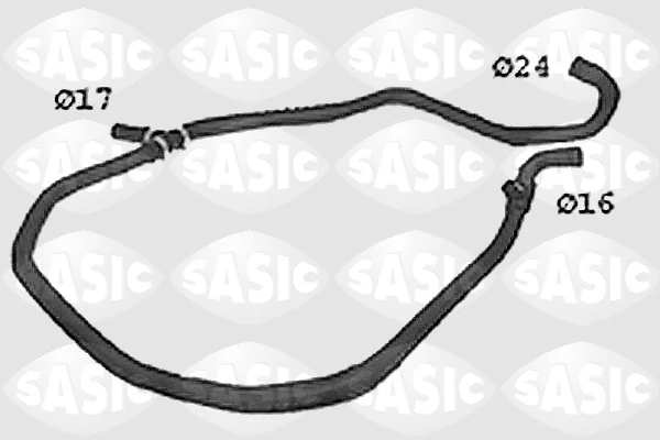 Durite de radiateur SASIC SWH4245