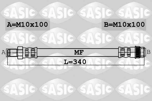 Flexible de frein SASIC 6604011