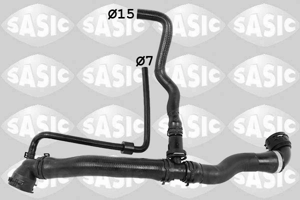 Durite de radiateur SASIC 3406407