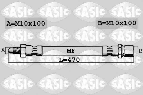 Flexible de frein SASIC 6606223