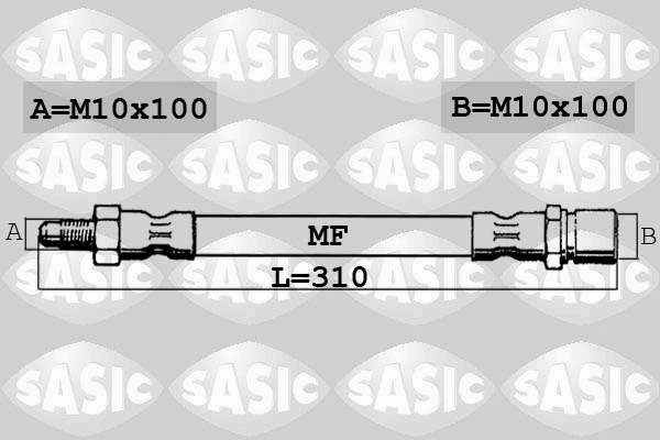 Flexible de frein SASIC 6606124