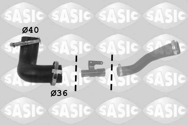 Gaine de suralimentation SASIC 3336224