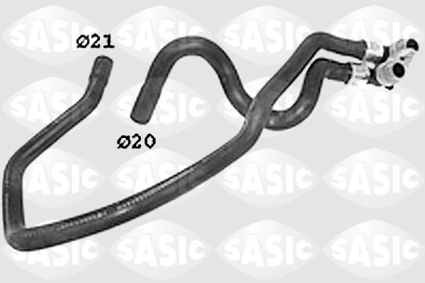 Durite de radiateur SASIC SWH0506