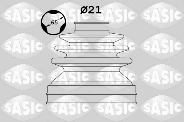 SASIC 1906096 — Пильовик FIAT, Lancia, MINI, NISSAN, OPEL (вир-во SASIC)