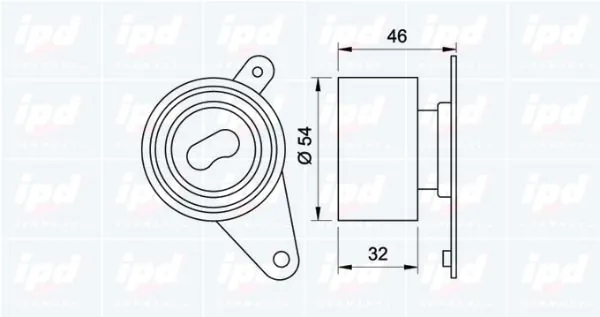 Tensioner Pulley, timing belt