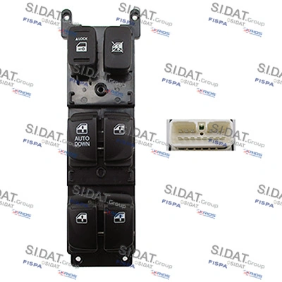 Switch, window regulator