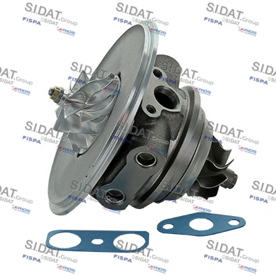 Core assembly, turbocharger