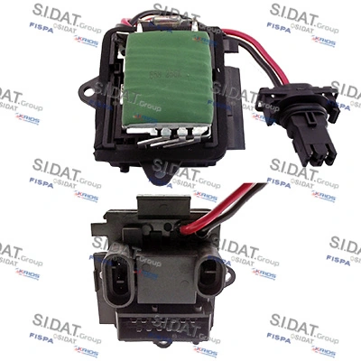 Resistor, interior blower