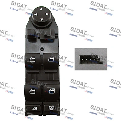 Switch, window regulator