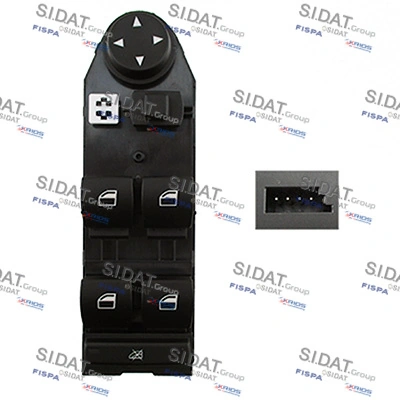 Switch, window regulator