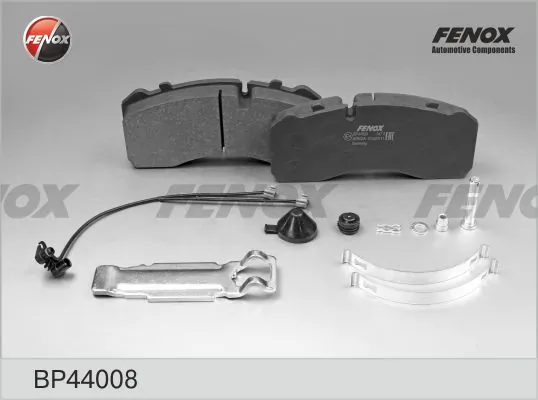 Kit de plaquettes de frein, frein à disque