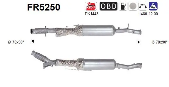 KATALIZATOR SCR PEUGEOT 2,0 BLUEHDI 3008/5008/DS 7/GRANDLAND