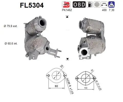 Soot/Particulate Filter, exhaust system