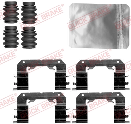 Kit d'accessoires, plaquette de frein a disque