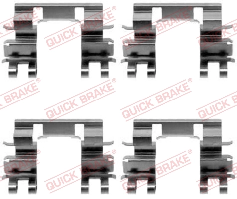 Accessory Kit, disc brake pad