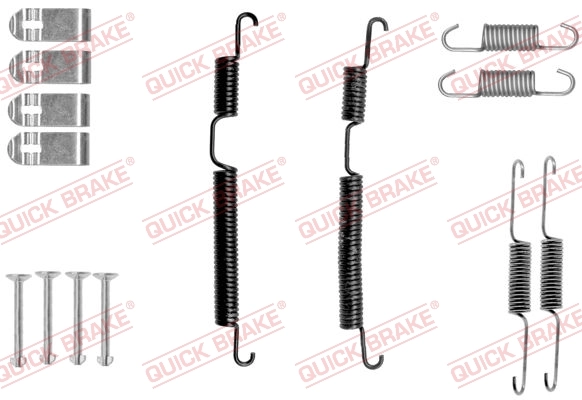 Accessory Kit, brake shoes
