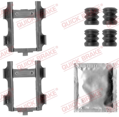Kit d'accessoires, plaquette de frein a disque