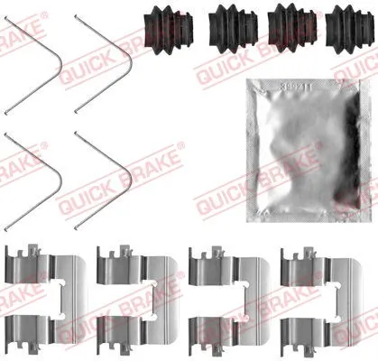 Kit d'accessoires, plaquette de frein a disque