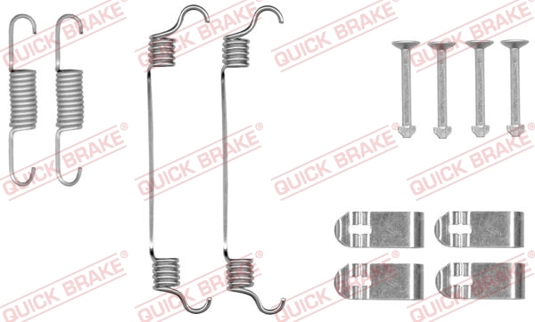 Accessory Kit, parking brake shoes