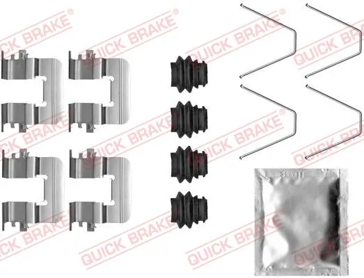 Kit d'accessoires, plaquette de frein a disque